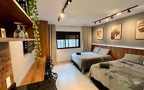 Luxury Flat in Vila Olímpia with Rooftop Pool, Gym, Cinema&More!